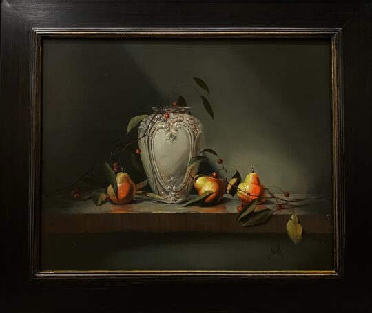 "Crab Apples & Pears" <br /> Oil, 16x20