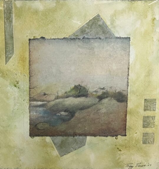 "Spring Green" <br /> Watercolor, 14x14