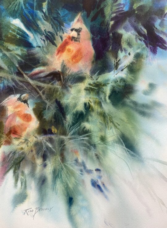 "Hierarchy" <br /> Watercolor, 20x16