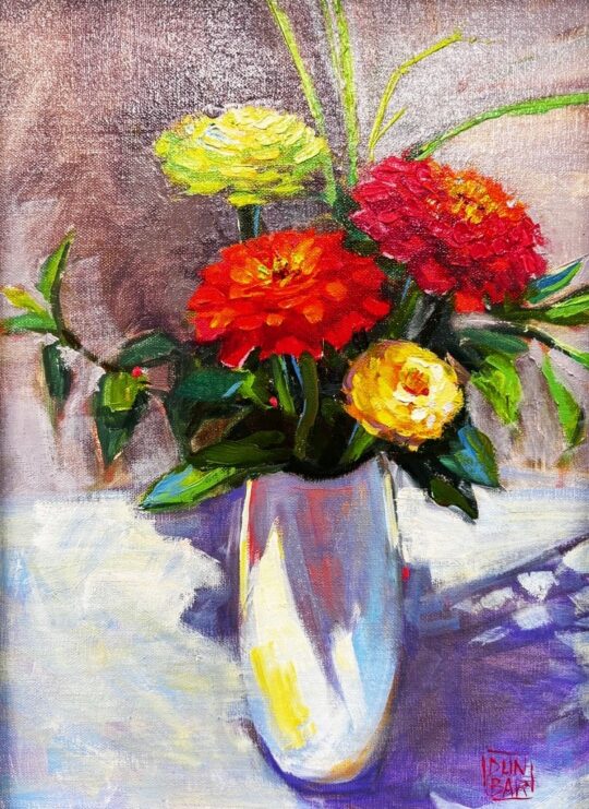 "Homegrown" <br /> Oil, 9x12