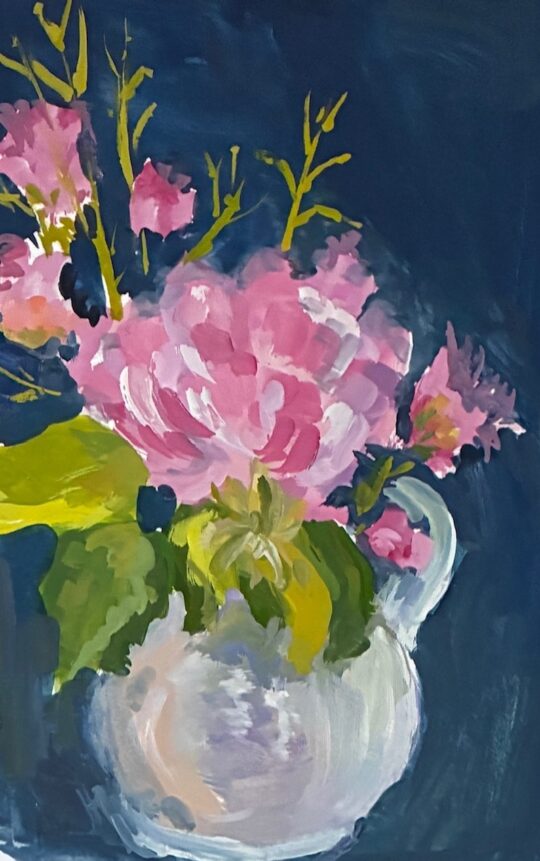 "Bouquet" <br /> Gouache, 7x5