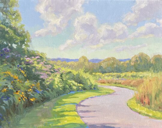 "August Afternoon" <br /> Oil, 11x14