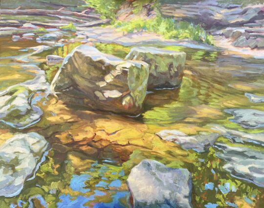 "Golden Moment" <br /> Oil, 16x20