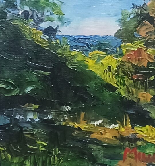 "Brown County State Park" <br /> Oil, 6x6