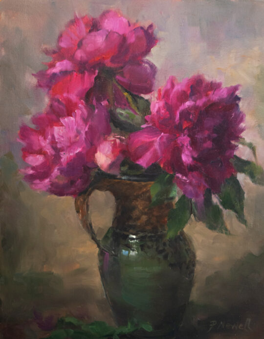 "Crimson Trio" <br /> Oil, 14x11