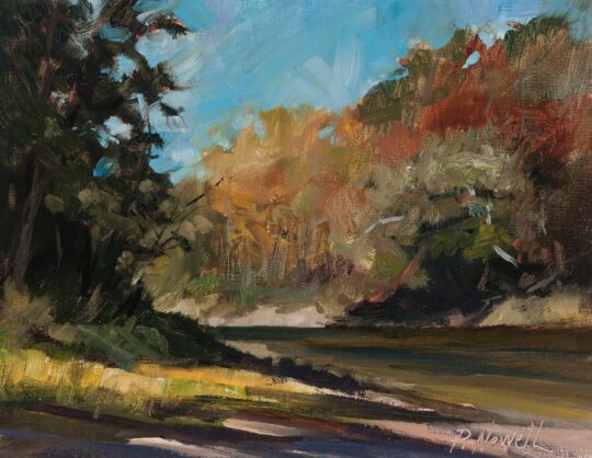 "Shades Sugar Creek" <br /> Oil, 8x10