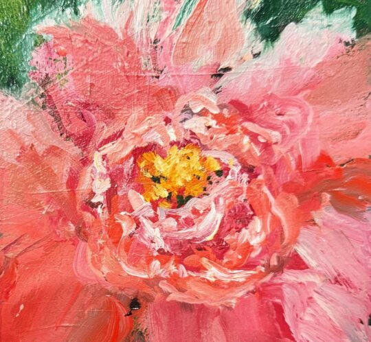 "Pink 2" <br /> Oil, 6x6