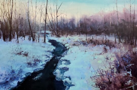 "Silent Currents" <br /> Oil, 24x36