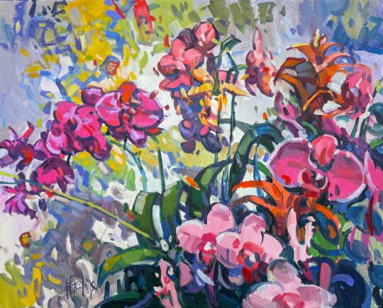 "Physical Graffiti" <br /> Oil, 16x20