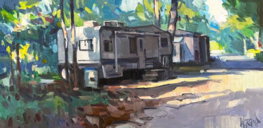 "On The Move" <br /> Oil, 12x24