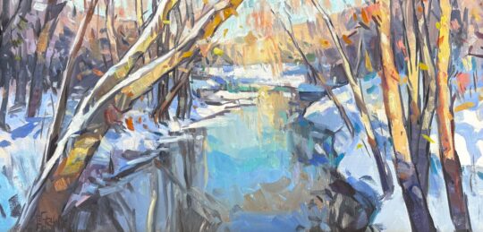 "Richland Creek" <br /> Oil, 15x30