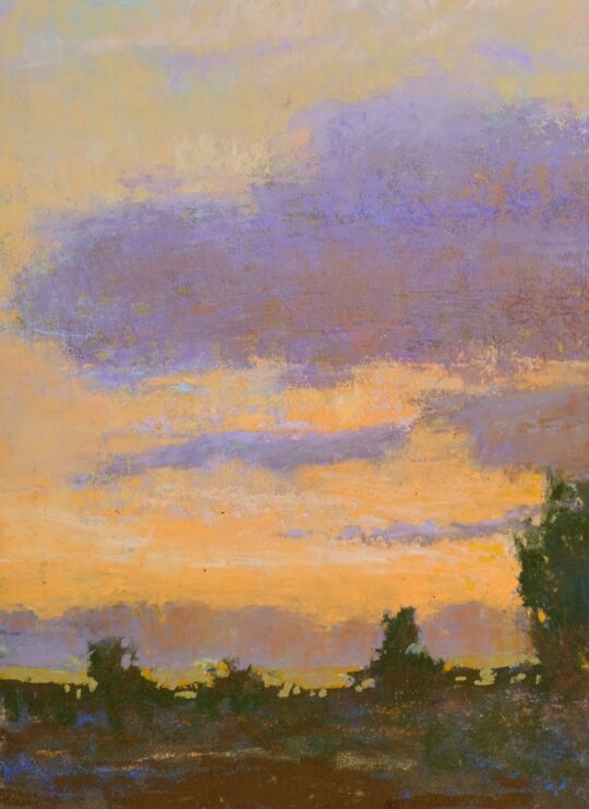 "Sunset Light" <br /> Pastel, 12x9