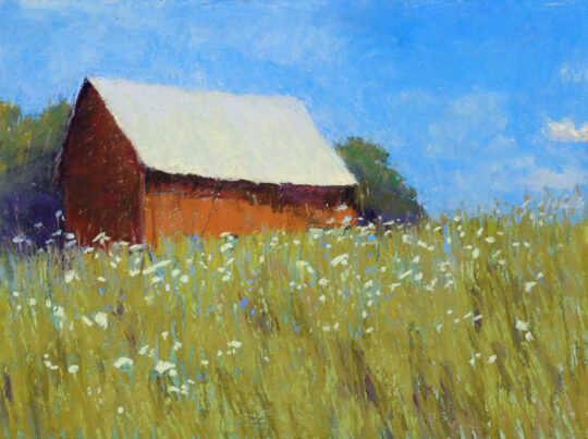 "Flower Field" <br /> Pastel, 12x16