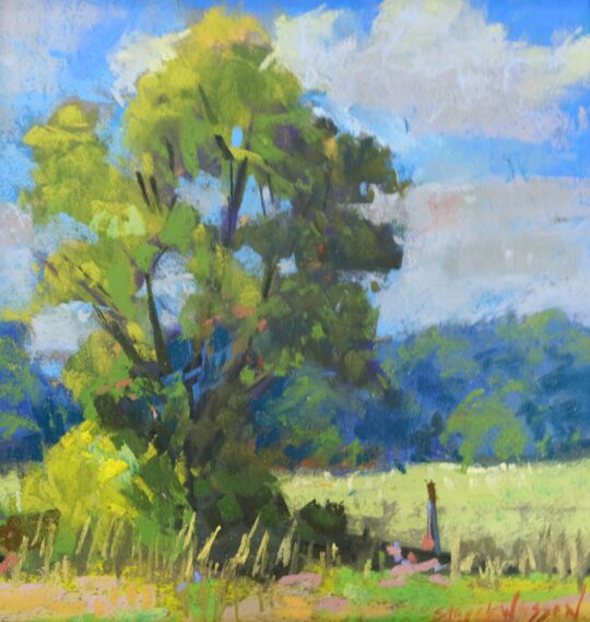 "Plein Air Summer" <br /> Pastel, 8x8