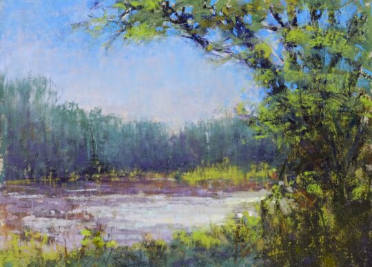 "Spring Flush" <br /> Pastel, 9x12