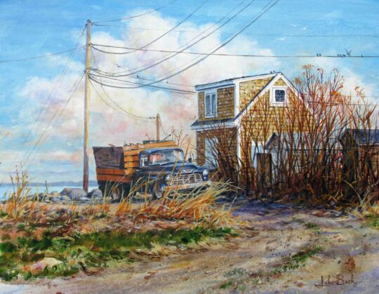 "Turbat's Creek" <br /> Acrylic, 11x14