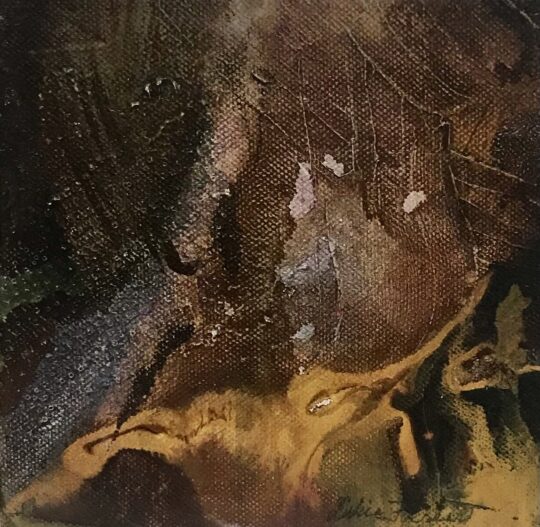 "Fragments I" <br /> Mixed Media, 6x6