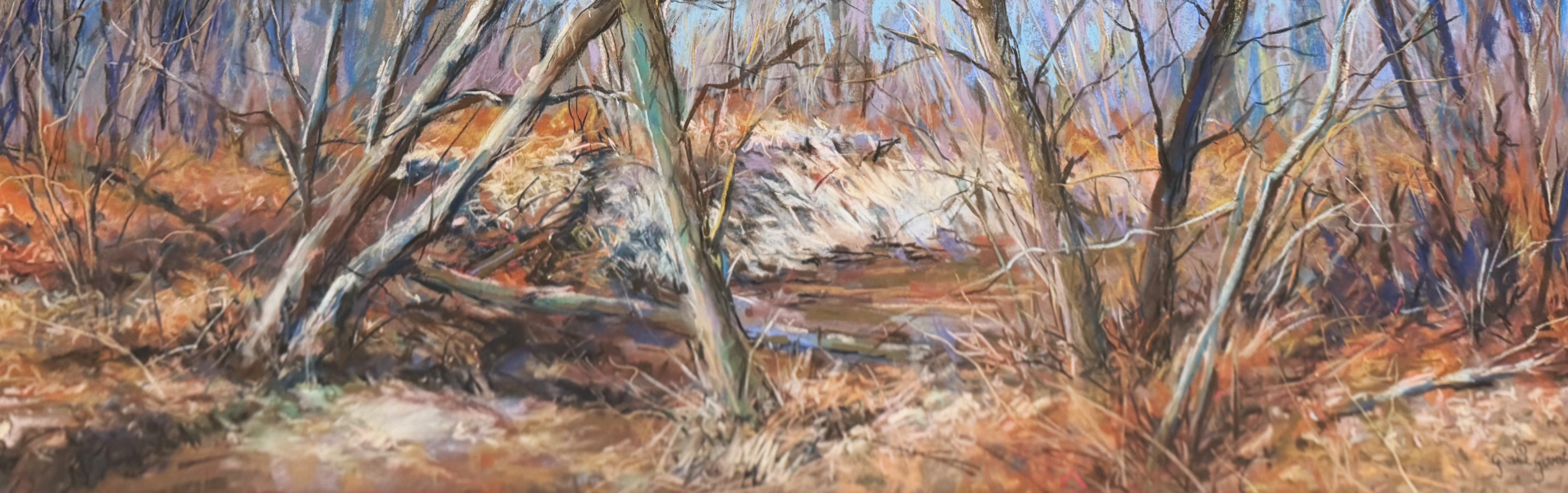 "Indiana Dunes State Park" <br /> Pastel, 20x44