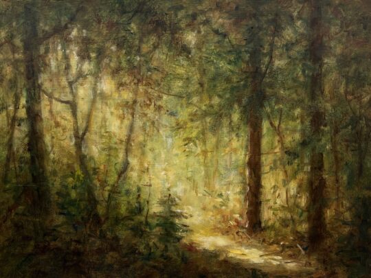 "This Side of Autumn" <br /> Oil, 14x18