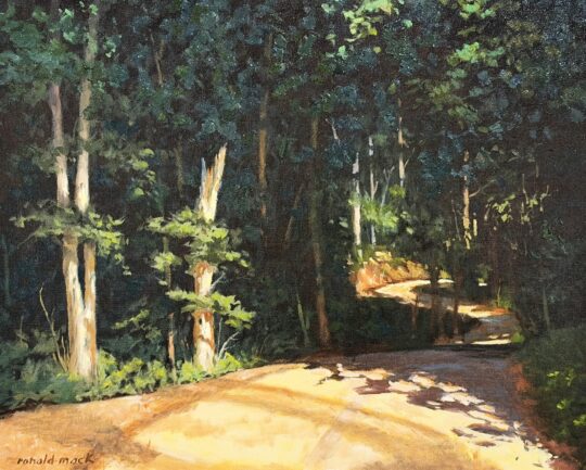 "Ever So Quiet" <br /> Oil, 16x20