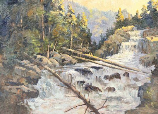 "Fisherman's Falls" <br /> Oil, 18x24