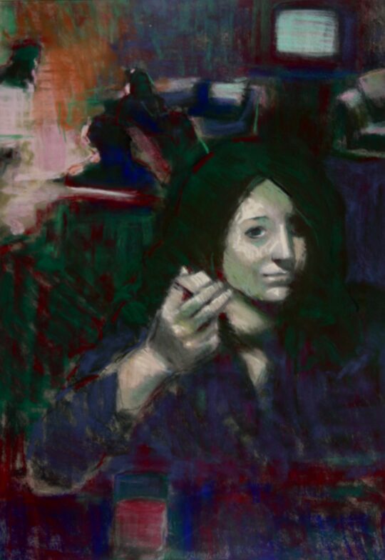 "Day's End" <br /> Pastel, 34x26