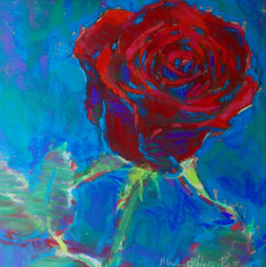 "Rose" <br /> Pastel, 12x12