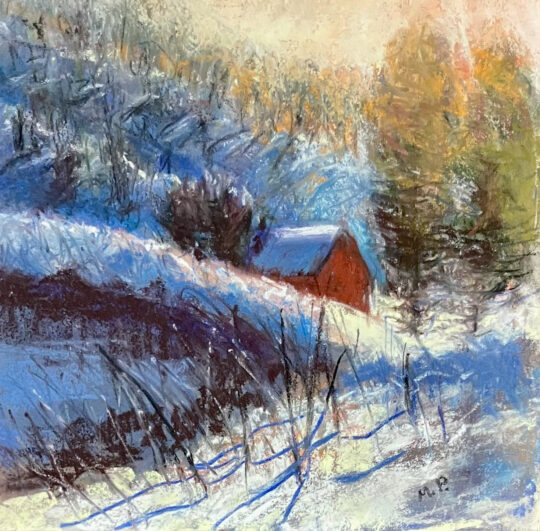 "Sunrise" <br /> Pastel, 6x6