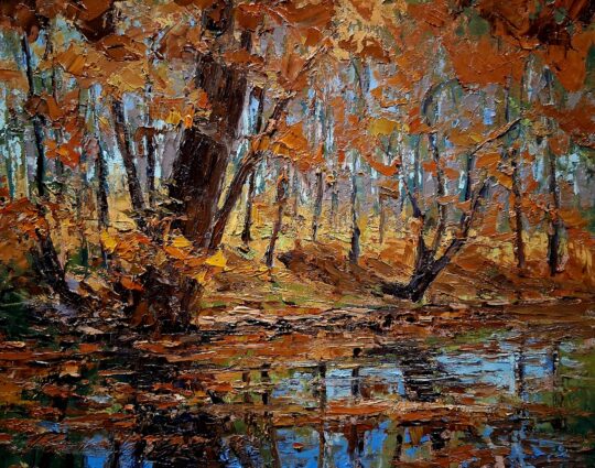 "Stone Head Creek" <br /> Oil, 8x10