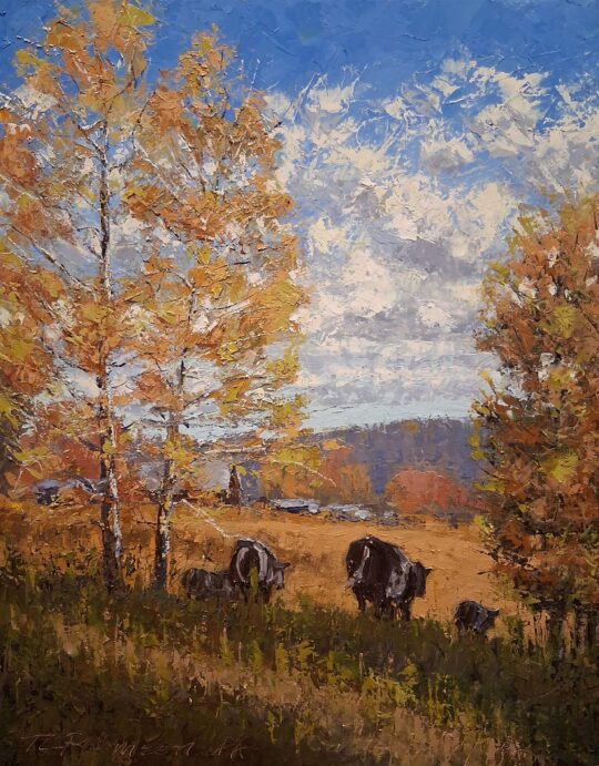 "Headed Home" <br /> Oil, 20x16