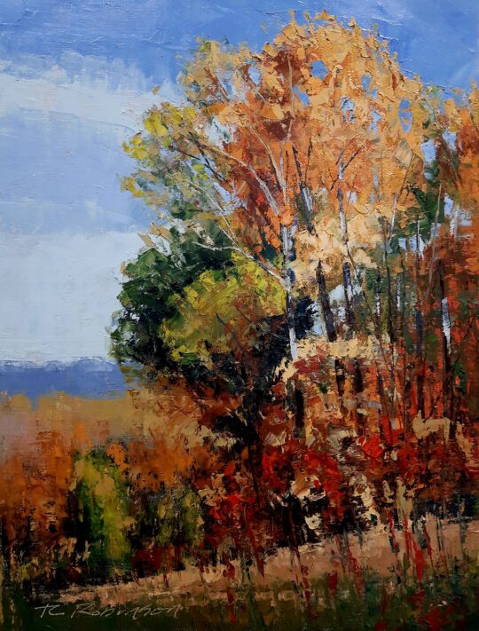 "Park Overlook" <br /> Oil, 12x9