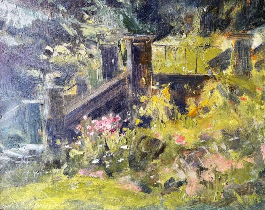 "Summer Steps" <br /> Oil, 8x10