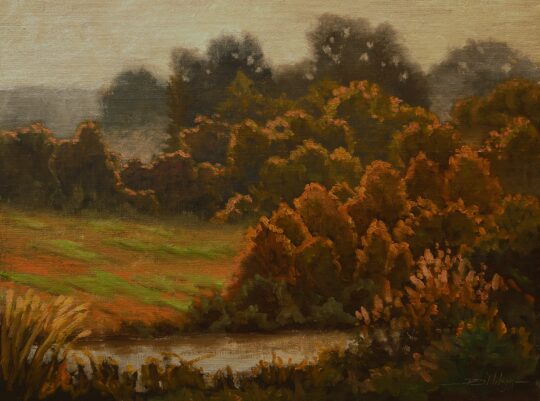 "Autumn Glow" <br /> Oil, 11x14