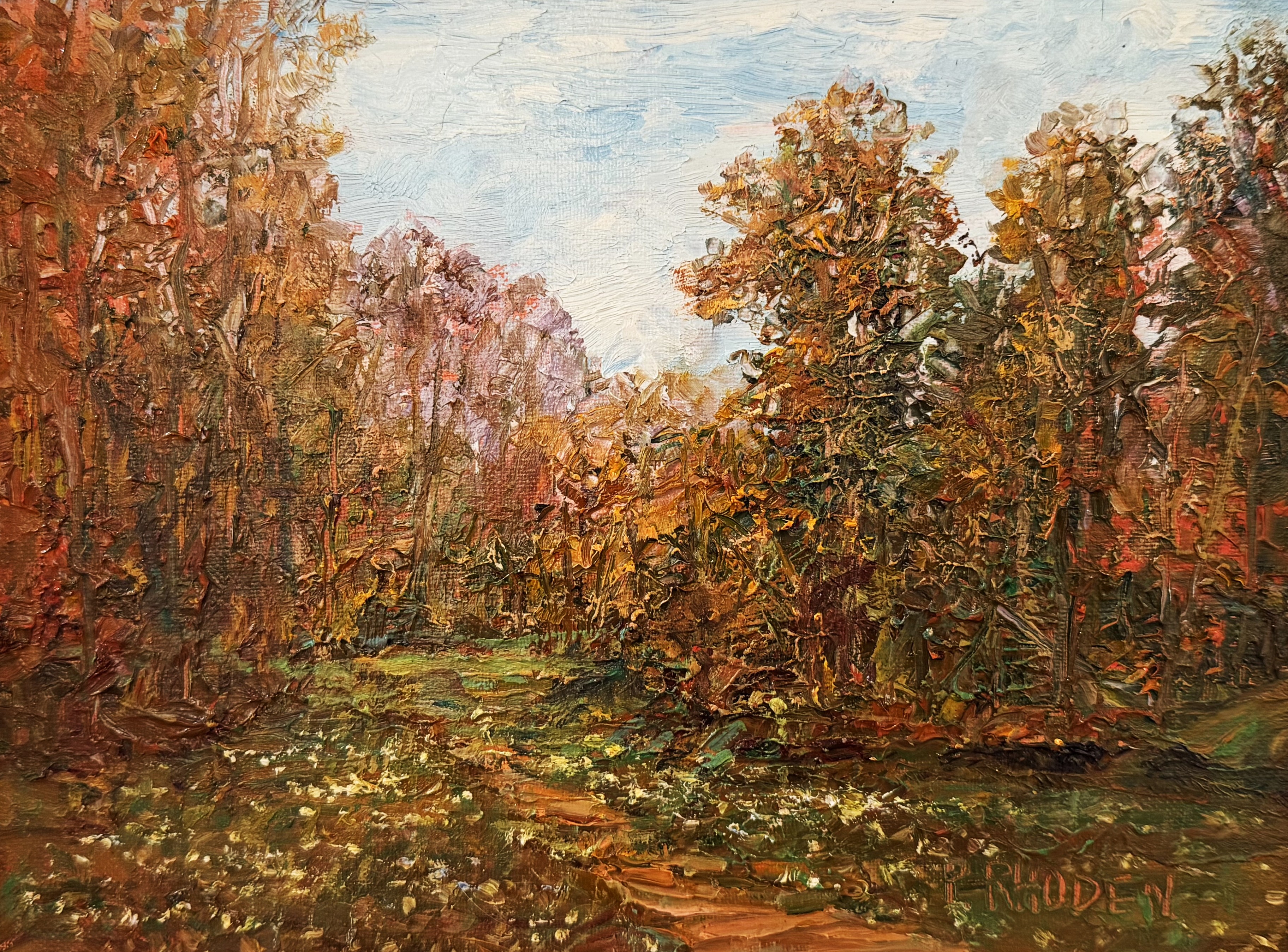 "Array of Colors" <br /> Oil, 9x12