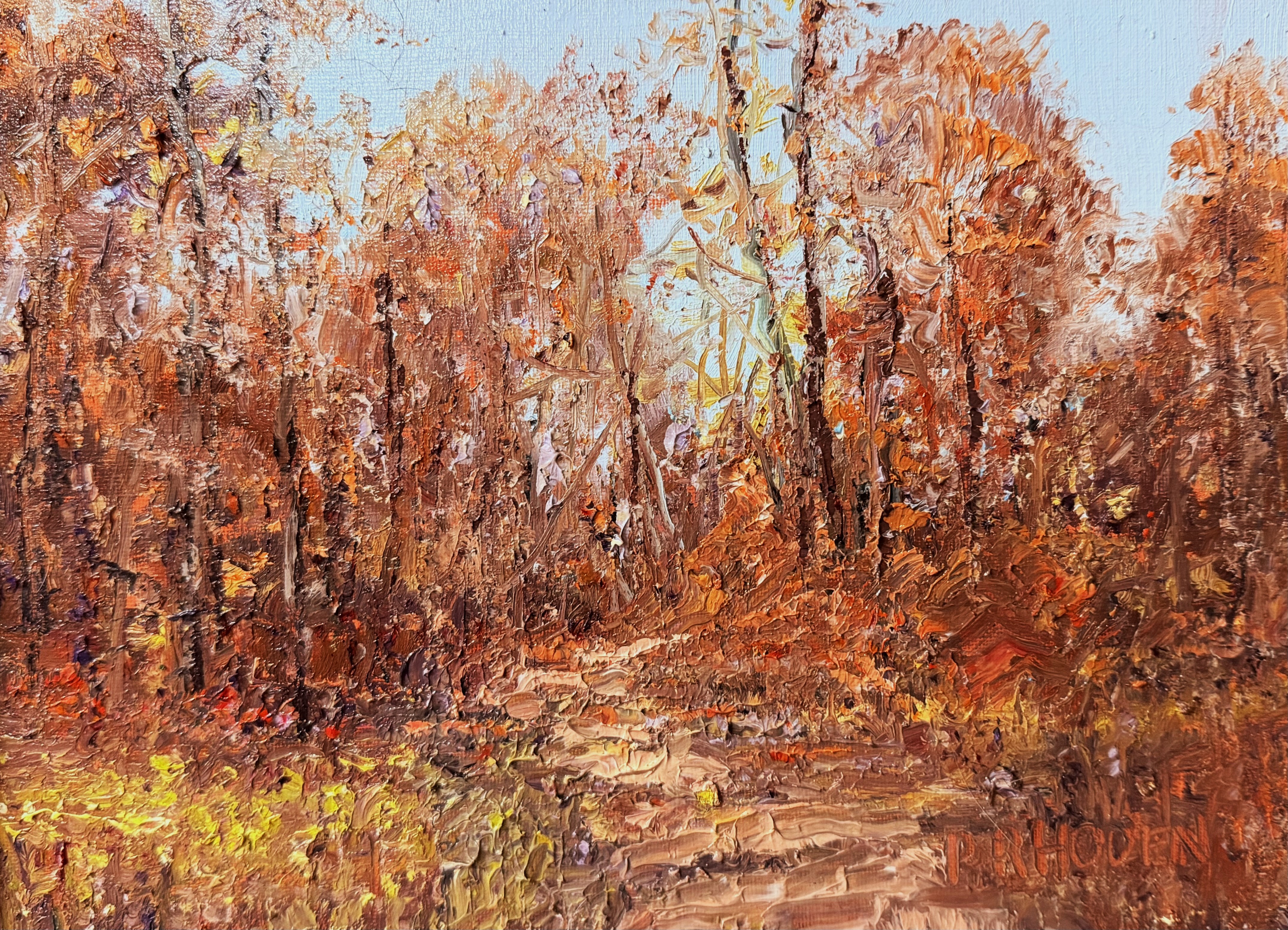 "Autumn Array" <br /> Oil, 9x12
