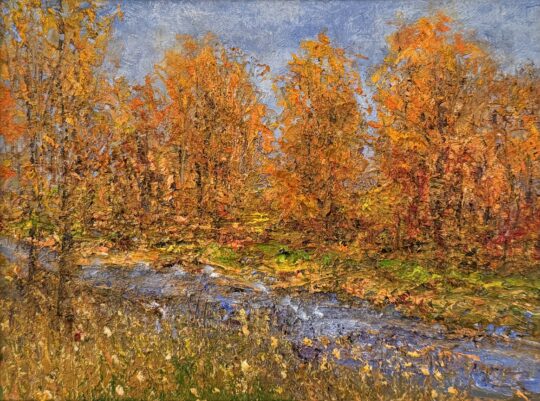 "Reflections II" <br /> Oil, 9x12