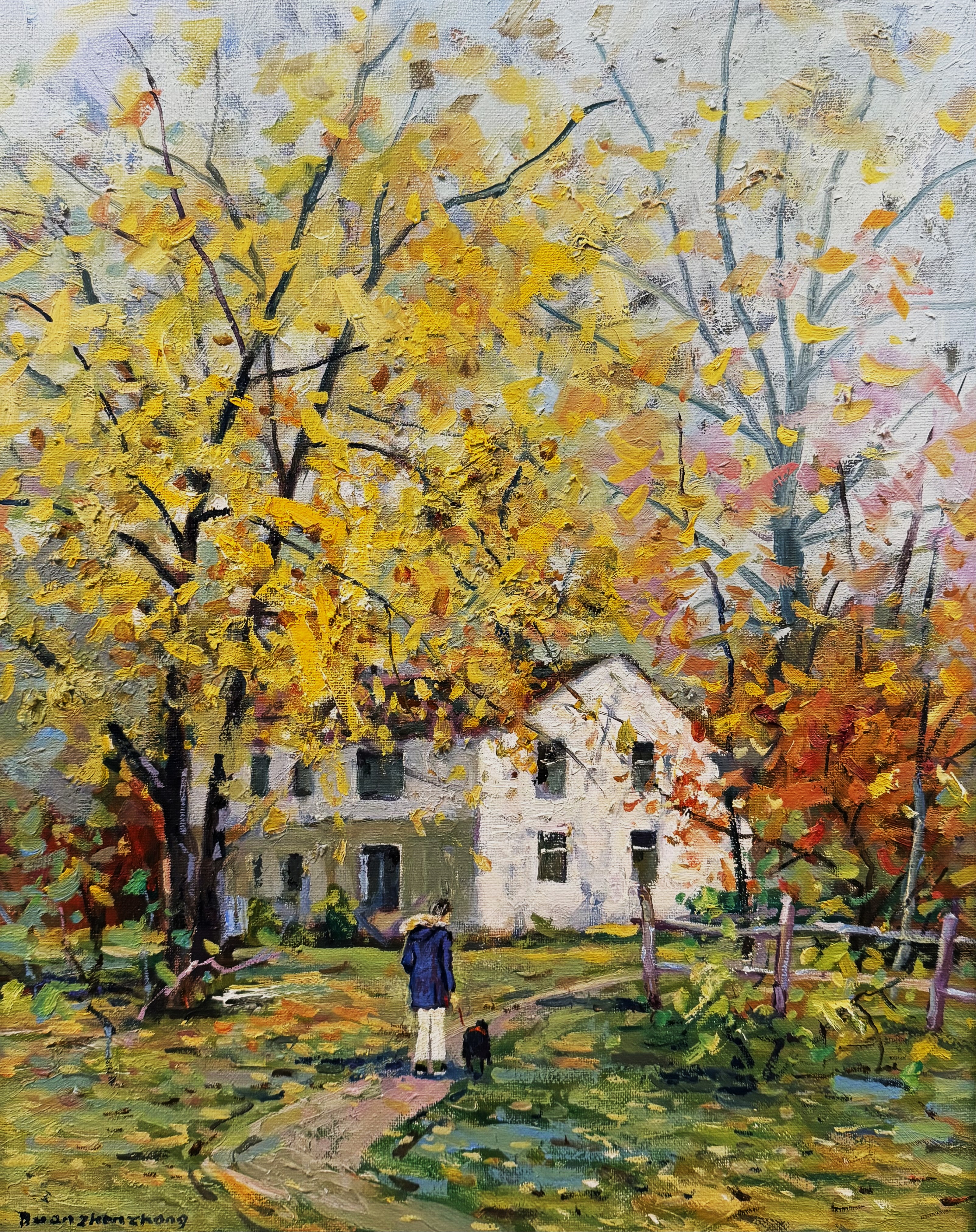 "Autumn"<br /> Oil, 21x27 <br /> No. 18