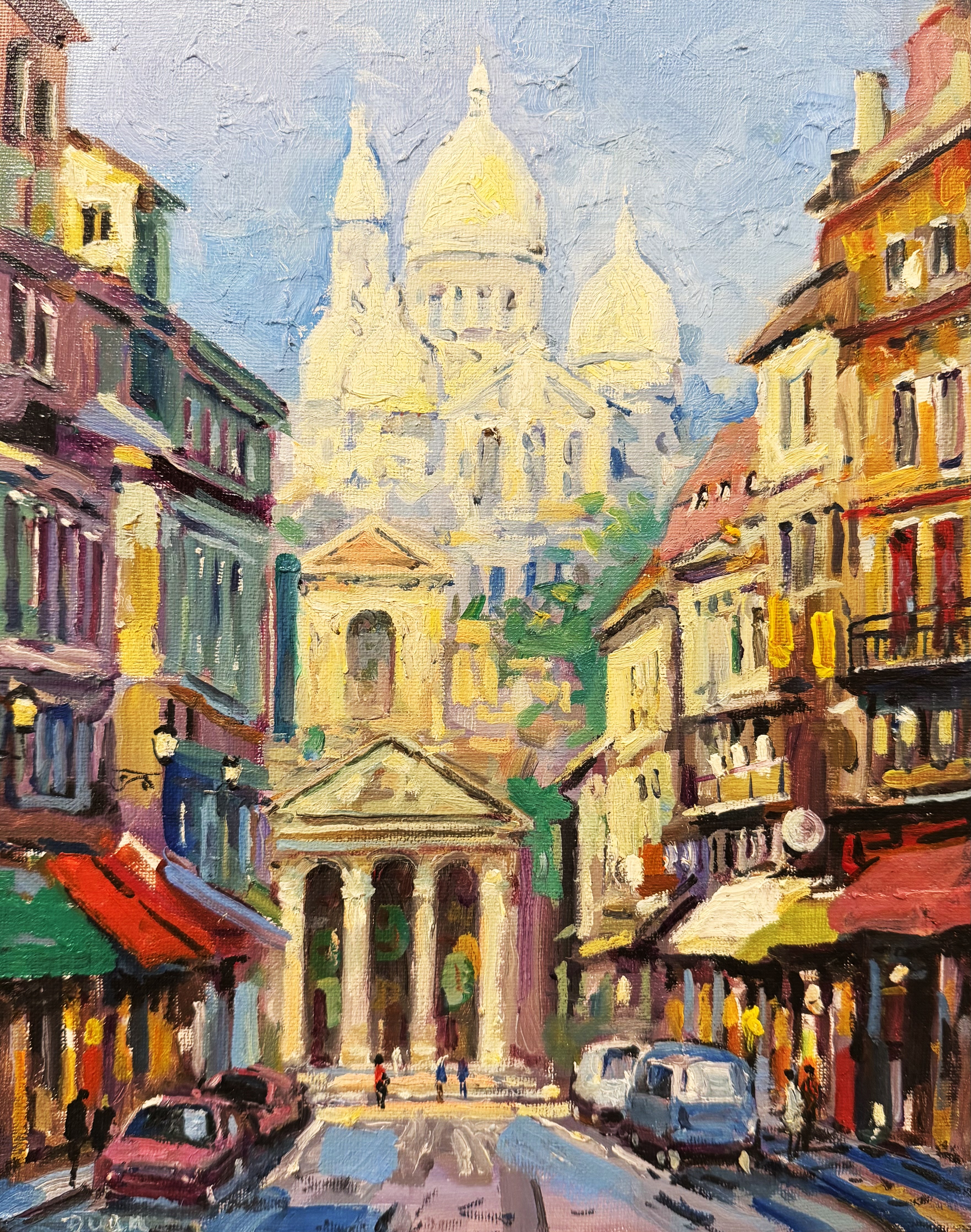 "Paris"<br /> Oil, 11x14<br /> No. 29