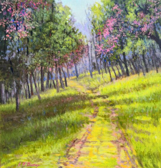 Spring Greens & Redbuds