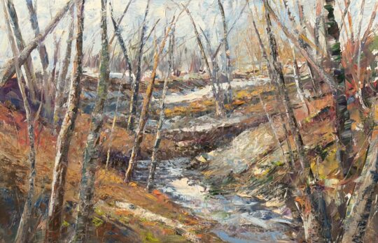 Overlooking the Winding River