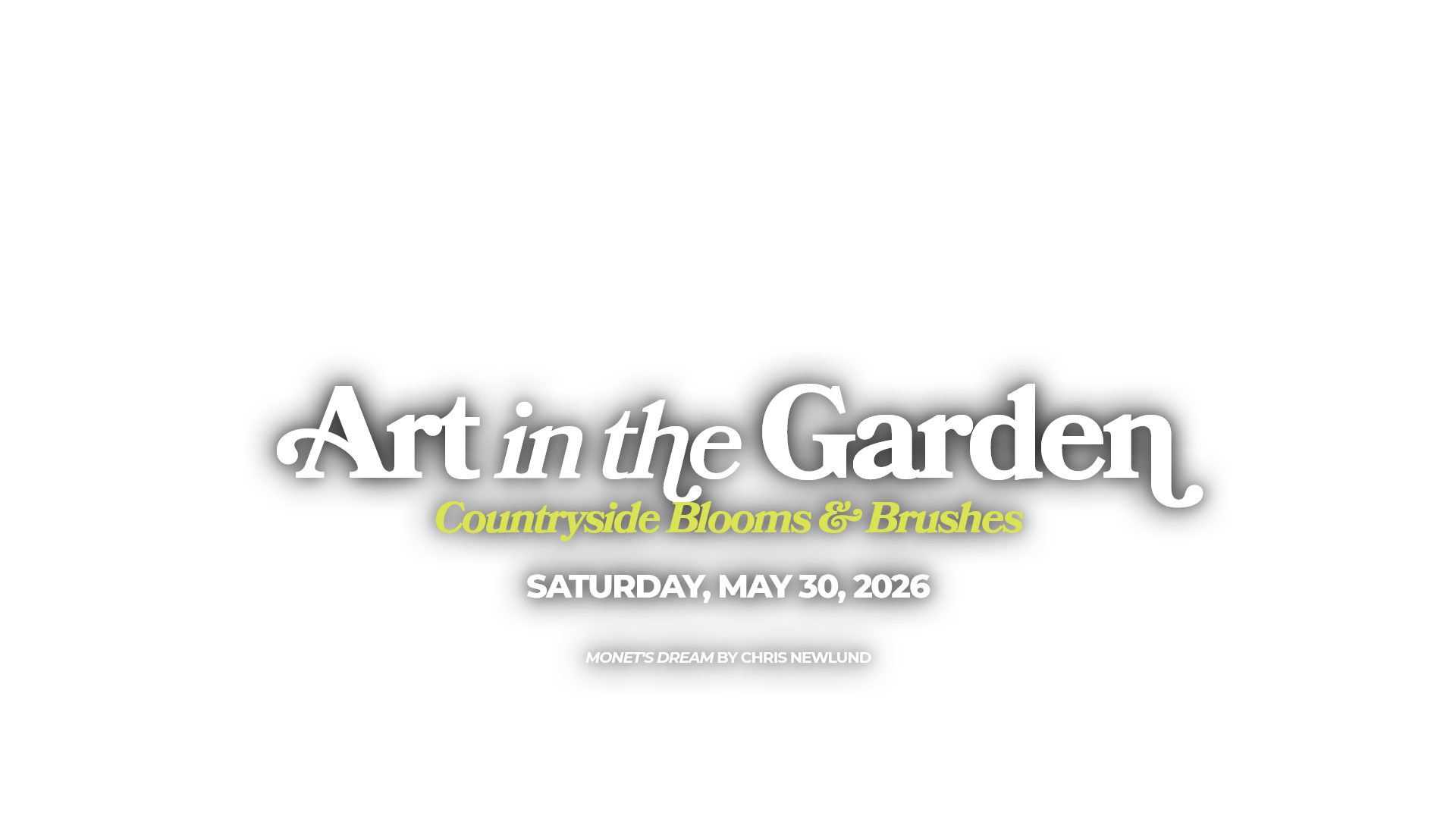 Art in the Garden 2026