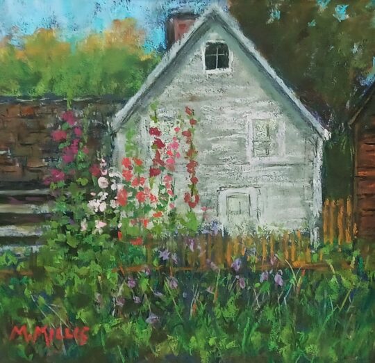 Hollyhocks (NewHarmony)